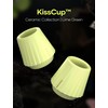 Cocinare KissCup Ceramic Espresso Cup – 2.2oz Demitasse Cup for