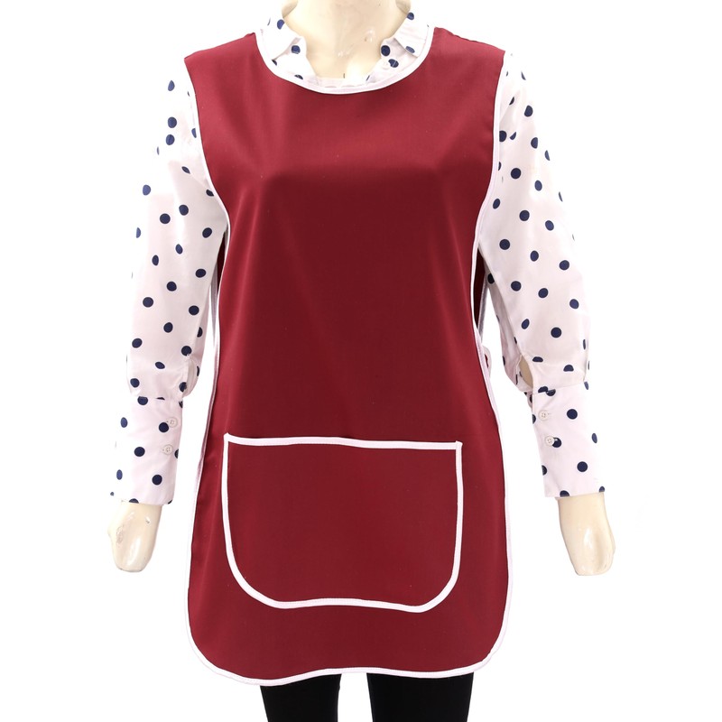 LINEN CLOSET Womens Tabards with Pockets for Men Ladies Cleaning