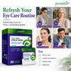 Pureskin Eyelid Wipes with Tea Tree Oil - 80 Eye
