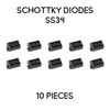 Schottky Diodes SS34-10 Pieces