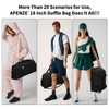 Small Gym Bag 18 inch Carry On Duffel Bag for