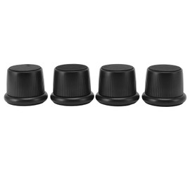 4Pcs Height Adjustable Furniture Riser Wear Resistant Non Slip Furniture Pads for Coffee Machine Sofa Black