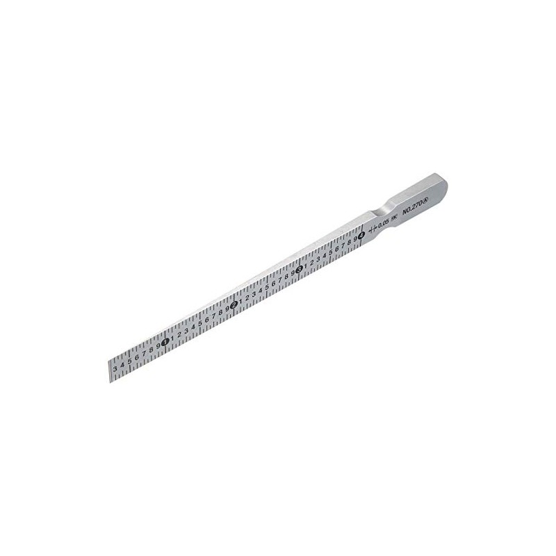 TRUSCO Tapered Gauge for Pipe Thickness Measurement Range: 0.3 -