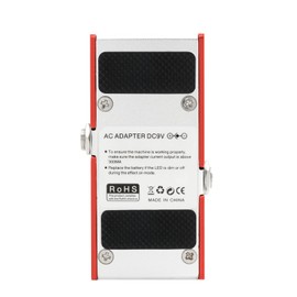 IRIN EF-05 Electric Guitar Effect Pedal Portable Guitar Effector Mini Single Electric Guitar Effect Pedal with True Bypass - Classic Chorus (Red)