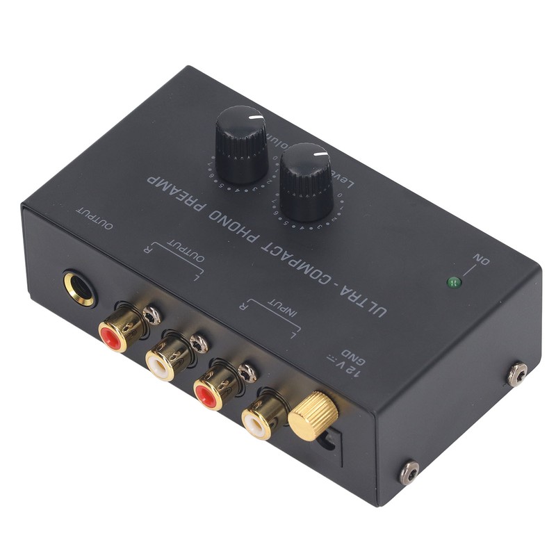 Professional Sound Mixer PP500A Vinyl Record Player Preamplifier Active RIAA