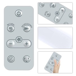 Unbranded Remote Control For Rowenta Turbo Silence Extreme + Stand Fan VU5870 VU5880 New