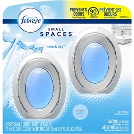 Febreze Small Spaces Air Freshener - Linen & Sky (Pack of 2)