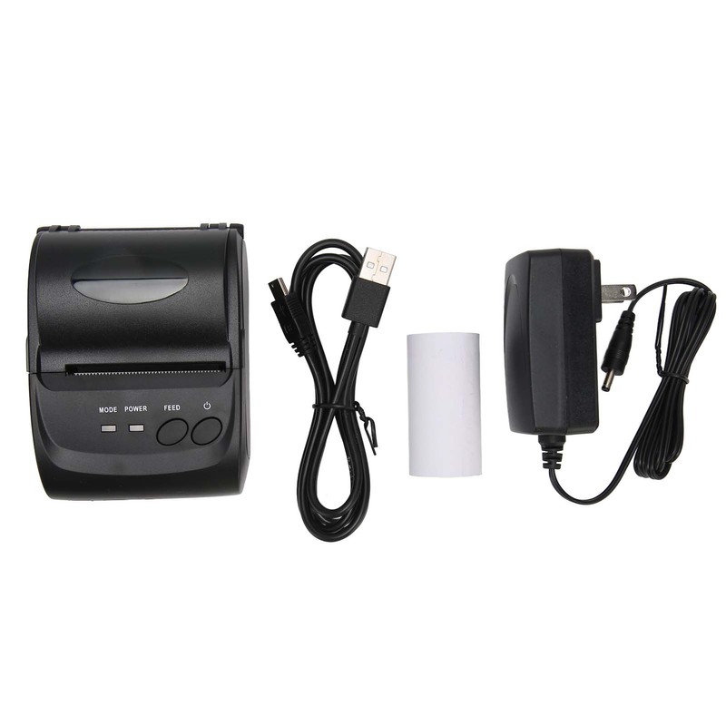 58mm Thermal Printer BT4.0 90mm/s 100km TPH 203DPI USB Interface