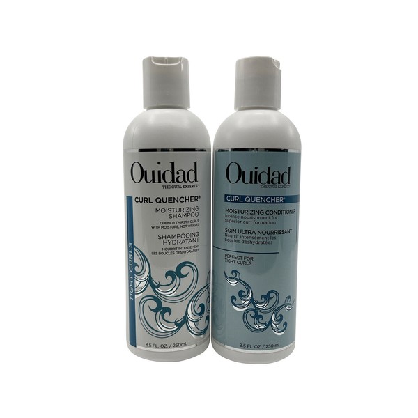 Ouidad Curl Quencher Moisturizing Shampoo & Conditioner Set 8.5 OZ Each