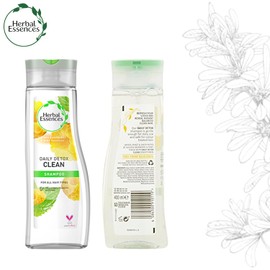 Herbal Essences Naked Daily Detox Clean Shampoo, 400ml