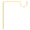 National Hardware N275-508 Extended Wall Hook, 9", Brushed Gold