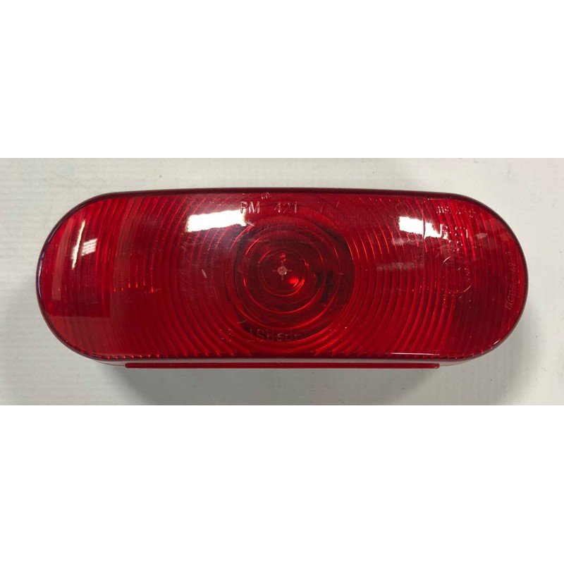 Triton 03526 Red Incandescent Oval Tail Light - 2 Pack