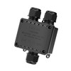 EVOGES IP68 Waterproof 3 Way Junction Box
