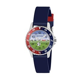 Tikkers Football Rotating Disc Time Teacher Watch - NTK0021