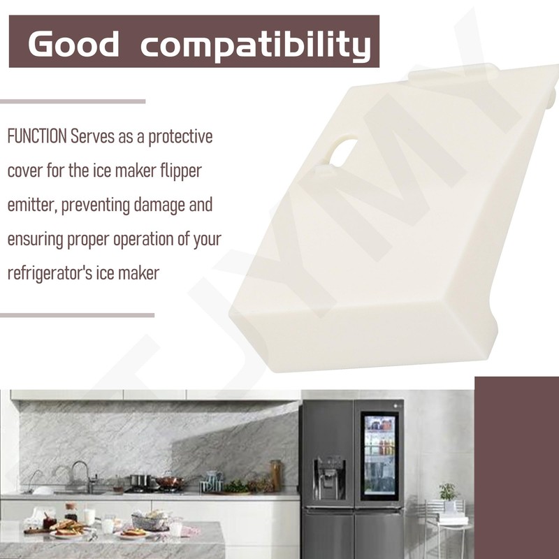 2198633 826485 Flipper Emitter Cover, Compatible with Variety Brands Refrigerator,