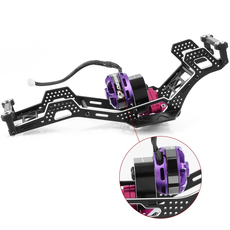 DashRC 2204 2500KV Brushless Outrunner Motor with Mount Set for