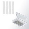 LIVSMON - 30 pines de acero inoxidable de 3 mm