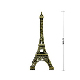 Eiffel Tower Statue Model, Paris Travel Effiel Tower Figurines Architecture Table Decor Ornament, France Travel Souvenirs Figurines for France Clultures Lovers Home Decor (Effiel)
