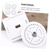 Operitacx 4pcs Crafting Kit Bracelet Making Board Macrame Board Square