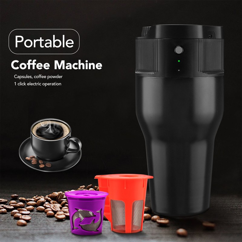 Electric Coffee Machine Auto Portable Coffee Maker for KCUP Bottle