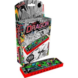 Hohner 145WCBX-G White Cobra Tagged Harmonica, Key of G