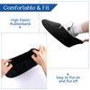 4 Pairs of Reusable Shoe Covers, Washable with Non-Slip Sole,