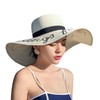Lhyxuuk Straw Hat, Women's, Large, Cute Straw Hat, Folding Hat,