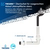tecuro Sink Overflow Set Horizontal Drain for Drainer Made to