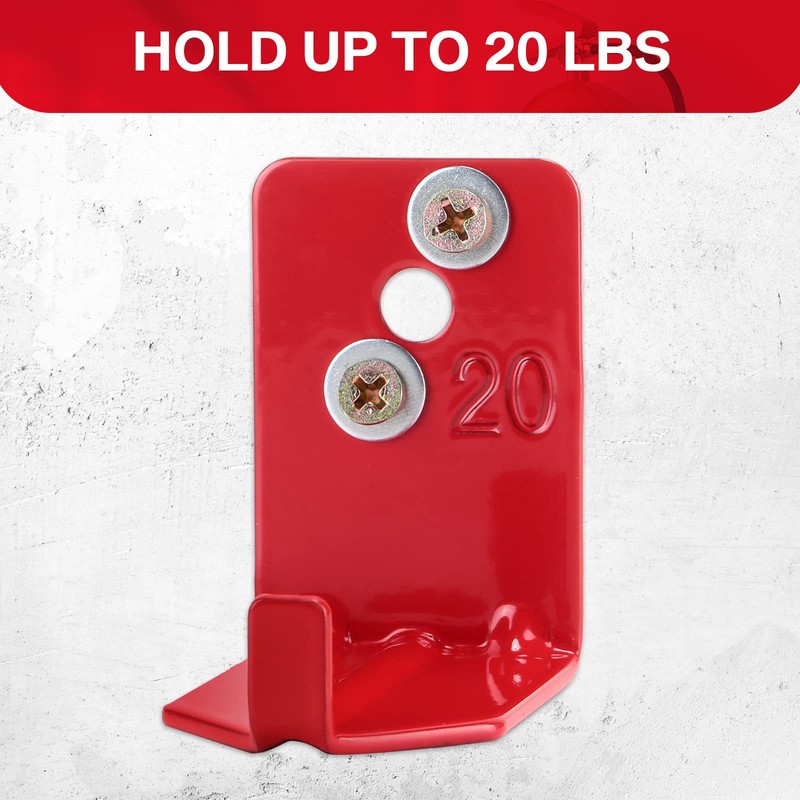 Queekay 20 Pack Fire Extinguisher Mount Universal Bracket 5 to