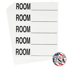 Tag-A-Room Color Coded Home Moving Box Labels (Room Blank)