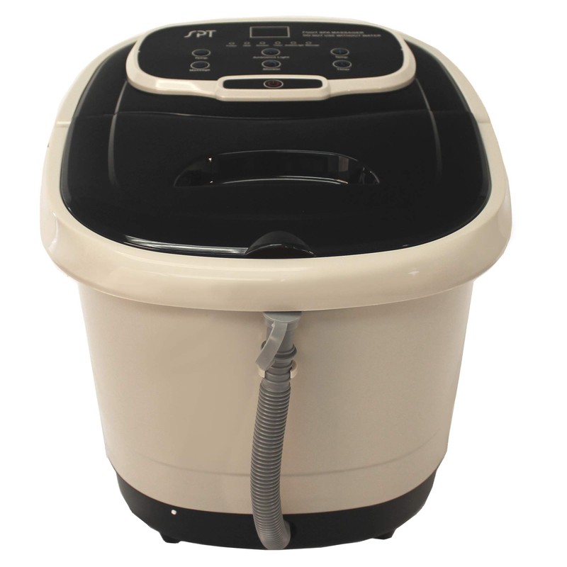 SPA-3549 – SPT Foot Spa Bath Massager w/Motorized Rollers, Tan