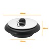 eMagTech Pack of 2 40 mm Kitchen Drain Plugs, Rubber