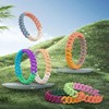 BuggyBands Rainbow Mosquito Repellent Bracelets, 22 Pack DEET-Free Insect &