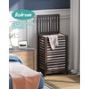 Laundry Hamper, 22.5 Gallon (85L) Bamboo Wood Clothes Laundry Basket