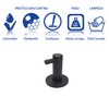 Kon-fort Home Grey Towel Hook, 2 Pack Bathroom Hangers Matte