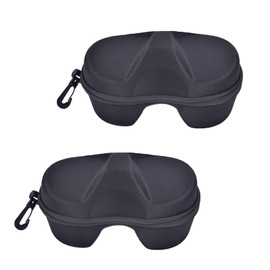 SUNTRADE Portable Diving Mask Case，Swimming Scuba Glasses Storage Box Protective Container Diving Goggles Case,2 PCS