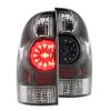 Spec-D Tuning Black Housing Clear Lens LED Tail Lights Compatible