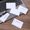 150 Pcs Name Tags with Pins ID Clear Plastic Badge