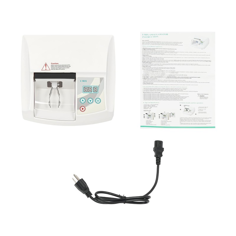 Dental Lab Digital Amalgamator,35W High Speed Electric Amalgamator Capsule Mixer