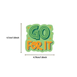 Inspire Stickers,100 PCS Motivate Vinyl Waterproof Decals for Water Bottles Computer Bicycle Skateboard Luggage Phone Pad Laptop Kids Teens Stickers Pack