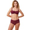 Triumph Women's Body Makeup Illusion Lace Balconette Bra, Woodrose