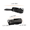 Lumbor37 - Herramienta Multiusos, 12 en 1 Herramientas Multitool de