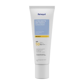 Requil's Ultra Matte Sunscreen, SPF 50 PA++++, Water Resistant, Non-Greasy, No White Cast, Non-Comedogenic Formula for All Skin Types, 50g