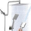 8" For California Rainfall Shower Head with Handheld Combo, Upgrade