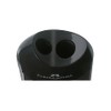 Faber-Castell 205005 Double Sharpener 183500, Case Colour: Black/Transparent, Pack of