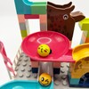 WangCow 62Pcs Marble Run Classic Big Blocks Toys Set, Stem