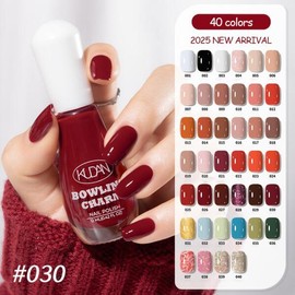 40가지 컬러 여름 신상 매니큐어 수성 반영구 퀵 드라이 필오프 네일 아트 바니시 [038] 40 Colors Summer New Arrivals Water-Based Semi-Permanent Quick Dry Peel-Off Nail Art Varnish [038]