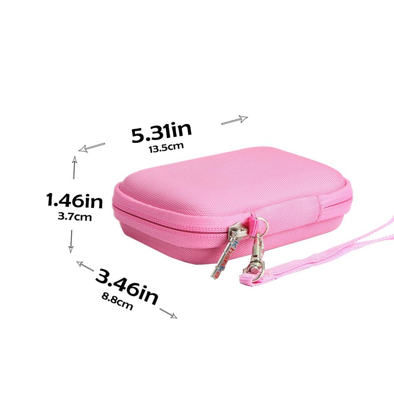 Khanka Hard Camera Case for 21 Mega Pixels/Andoer/CamKing/Lincom/Youmeet 2.7" Zoll