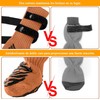 TZL Calcetines Antideslizantes para Perros con Doble Agarre para Suelos