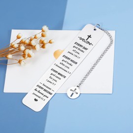 Christian Confirmation Gifts for Teen Girls Baptism Gifts for Teenage Girl Bookmark for Women Best Friends Teen Girls Boys Daughter Christmas Valentine Stocking Stuffers